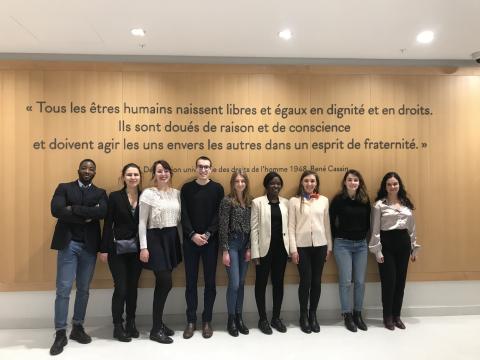 Les auditeurs du MS ALISéE en visite au Tribunal de Paris